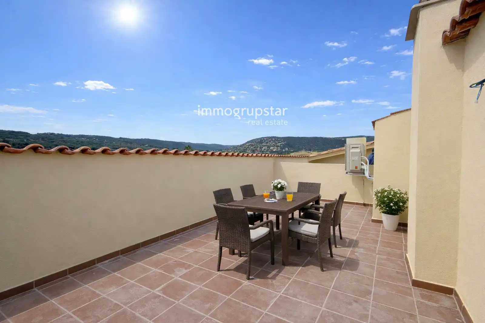 Terraza de Ático en venta en Calonge i Sant Antoni con Aire acondicionado, Calefacción y Terraza