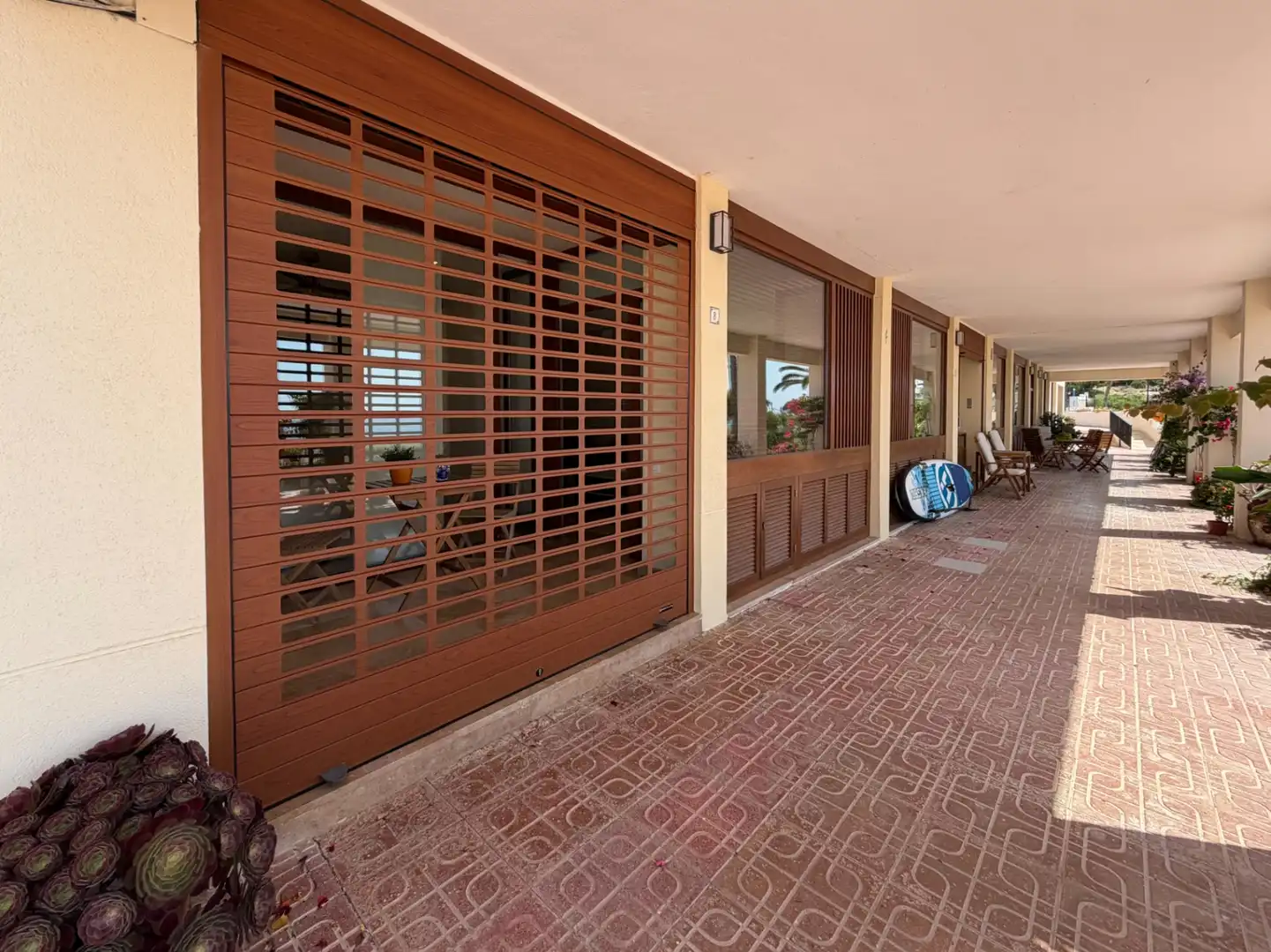 Exterior view of Apartments for rent in El Campello  with Air Conditioner, Private garden and Terrace