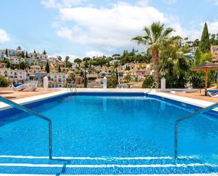 Swimming pool of Single-family semi-detached for sale in Benahavís