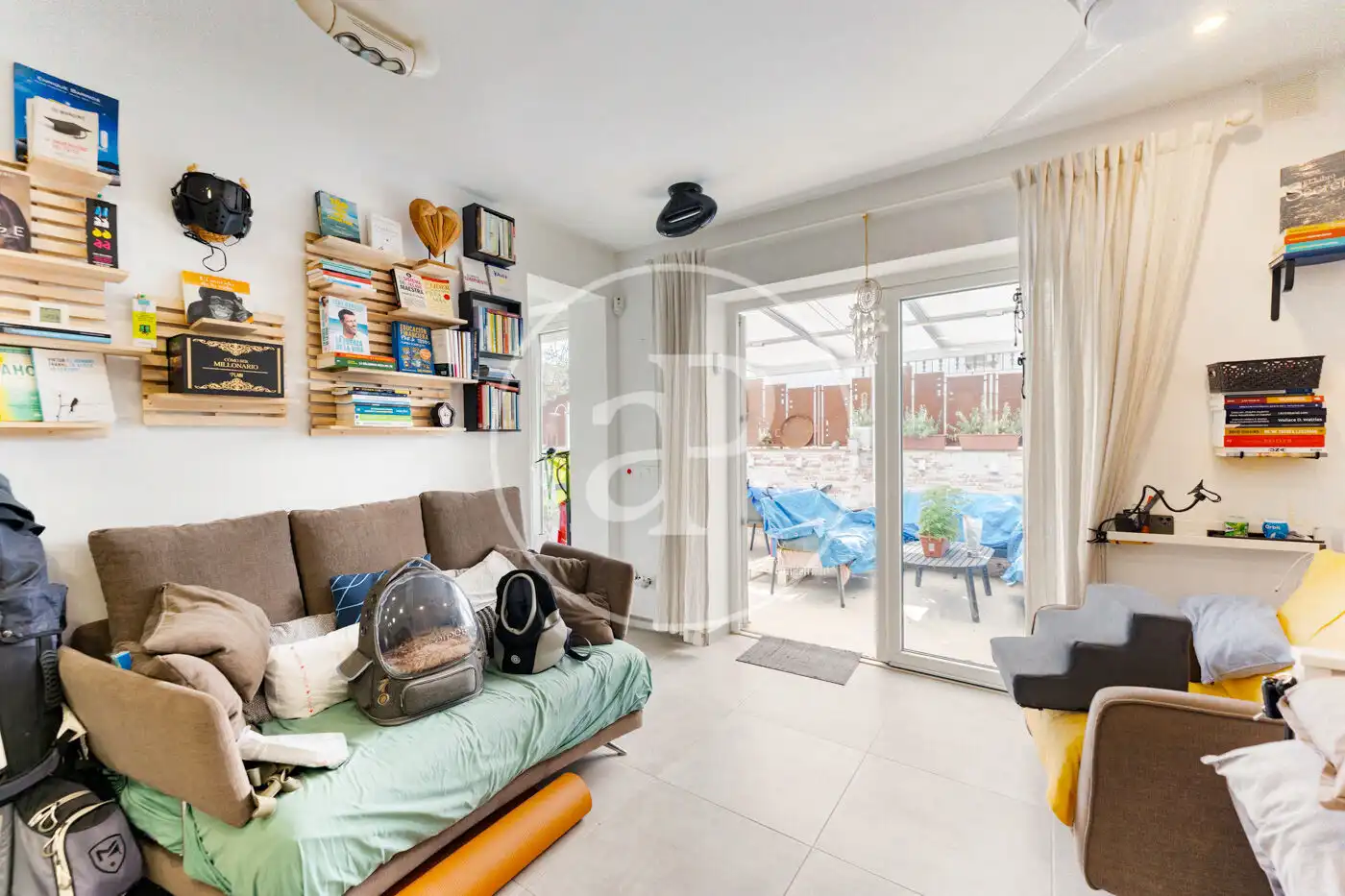 Garten von Wohnung zum Verkauf in  Palma de Mallorca mit Klimaanlage, Privatgarten und Terrasse