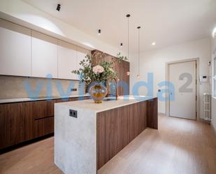 Kitchen of Flat for sale in  Madrid Capital  with Air Conditioner and Heating