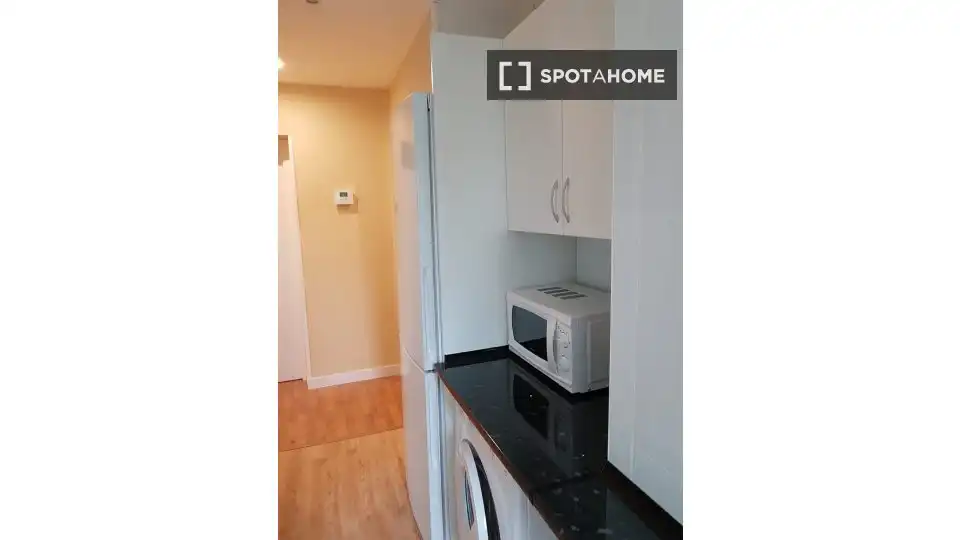 Bedroom of Flat for rent in Madrid  with Air Conditioner, Heating and Furnished