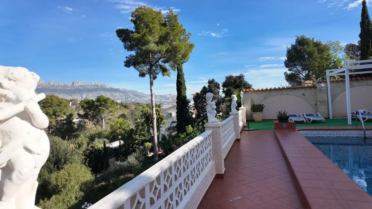 Jardín de Casa o chalet en venta en L'Alfàs del Pi con Aire acondicionado, Calefacción y Jardín privado