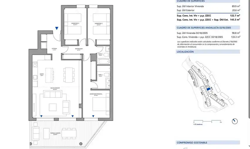 Mini appartamento con piscina in vendita a Calle SUP-E9 NORTE CANCELADA 2, imagen 17