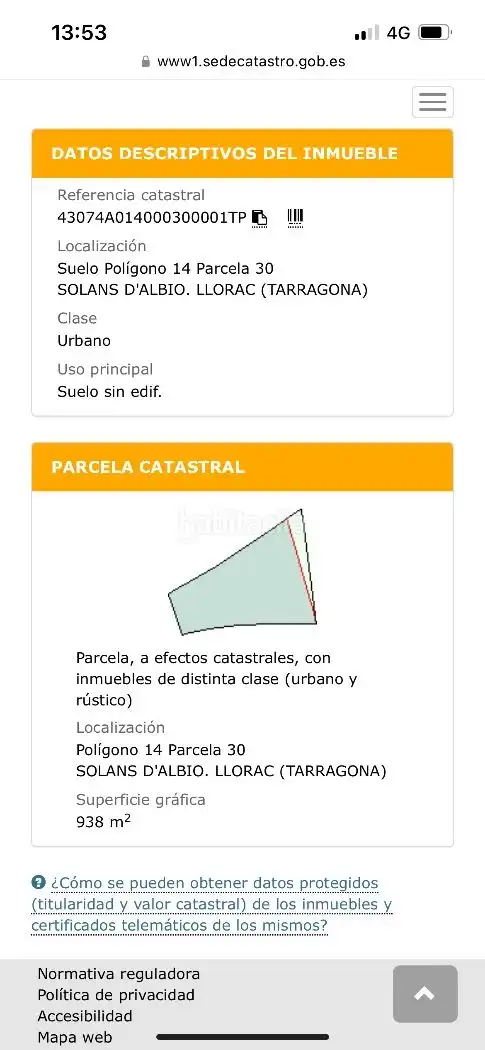 Terreny residencial en venda a Carrer Major 1, imagen 6