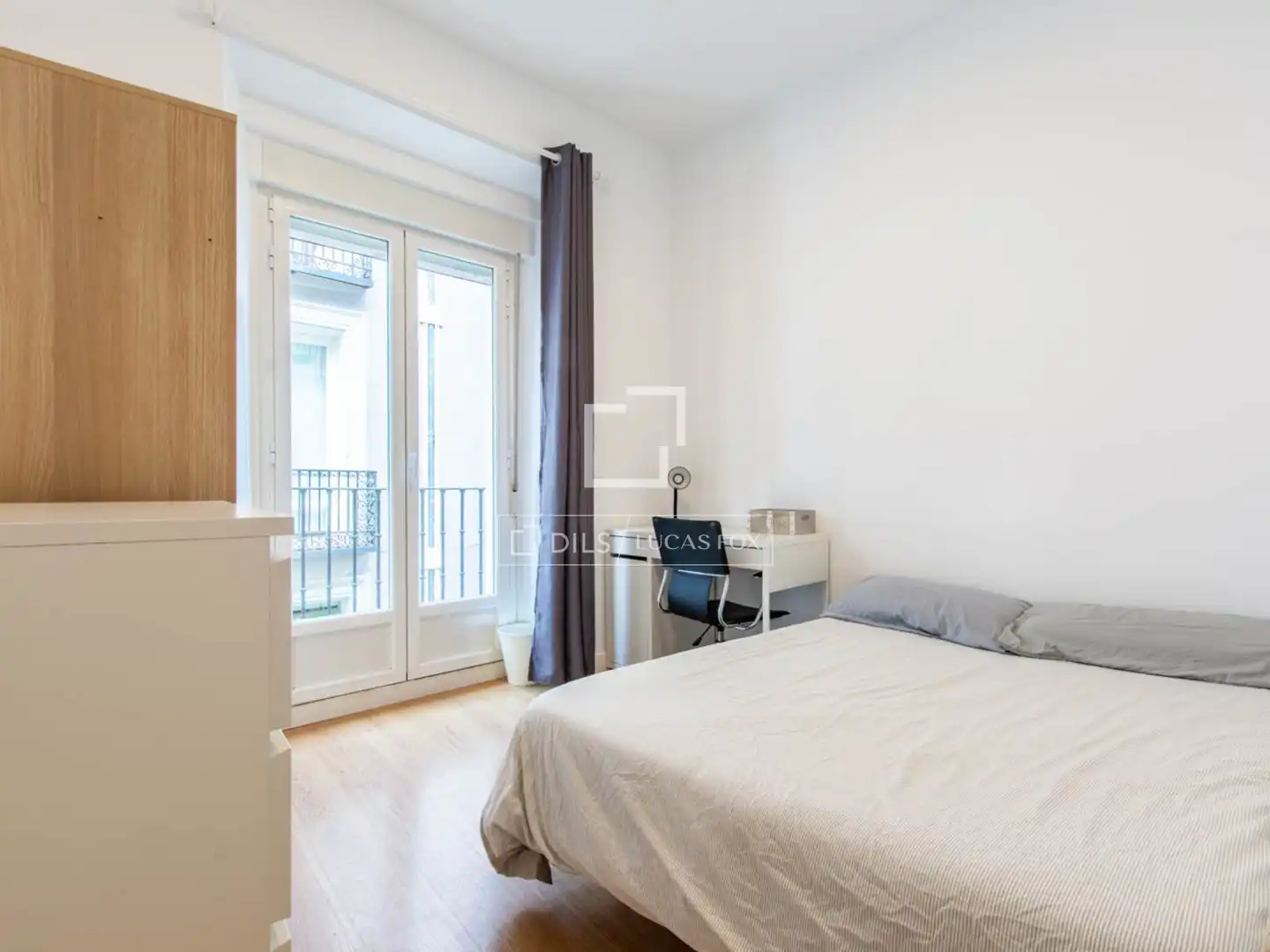 Bedroom of Flat for rent in Alcalá de Guadaira  with Air Conditioner, Heating and Furnished