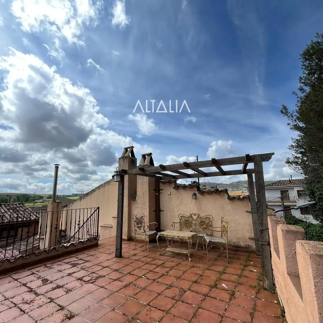 Terraza de Casa o chalet en venta en Villar de Olalla con Terraza y Amueblado
