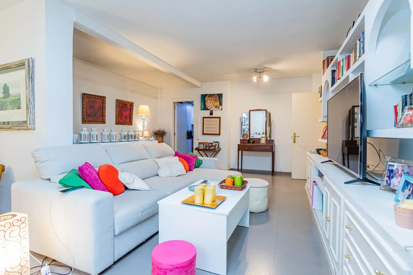 Living room of Flat for sale in Madrid  with Heating and Private garden