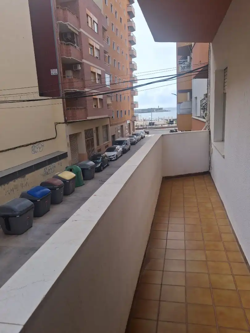 Balcony of Flat for rent in Benicarló  with Terrace and Furnished