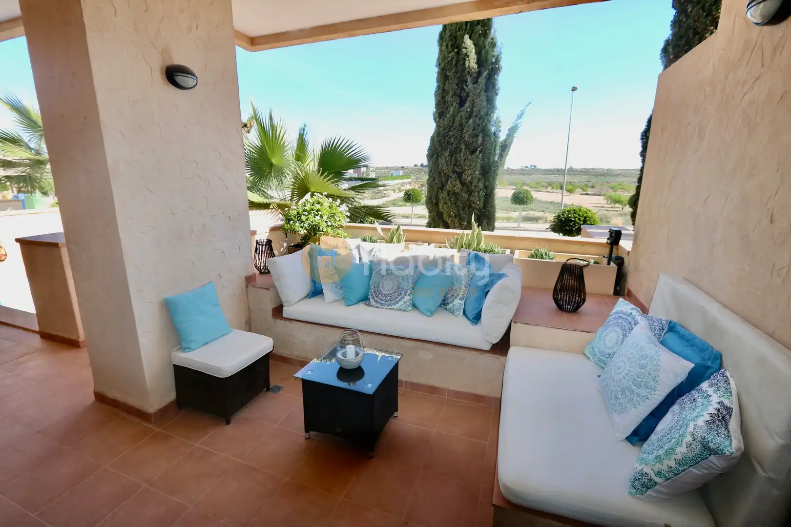 Terraza de Planta baja en venta en Fuente Álamo de Murcia con Aire acondicionado, Calefacción y Terraza