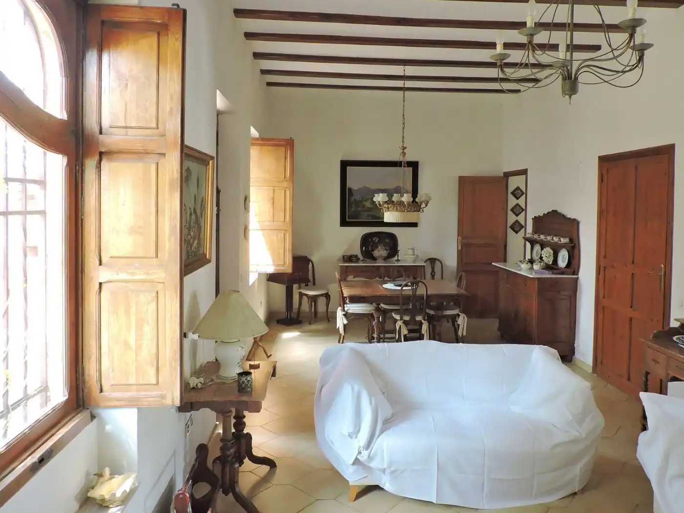 Sala de estar de Casa o chalet en venta en Godella con Jardín privado, Terraza y Balcón
