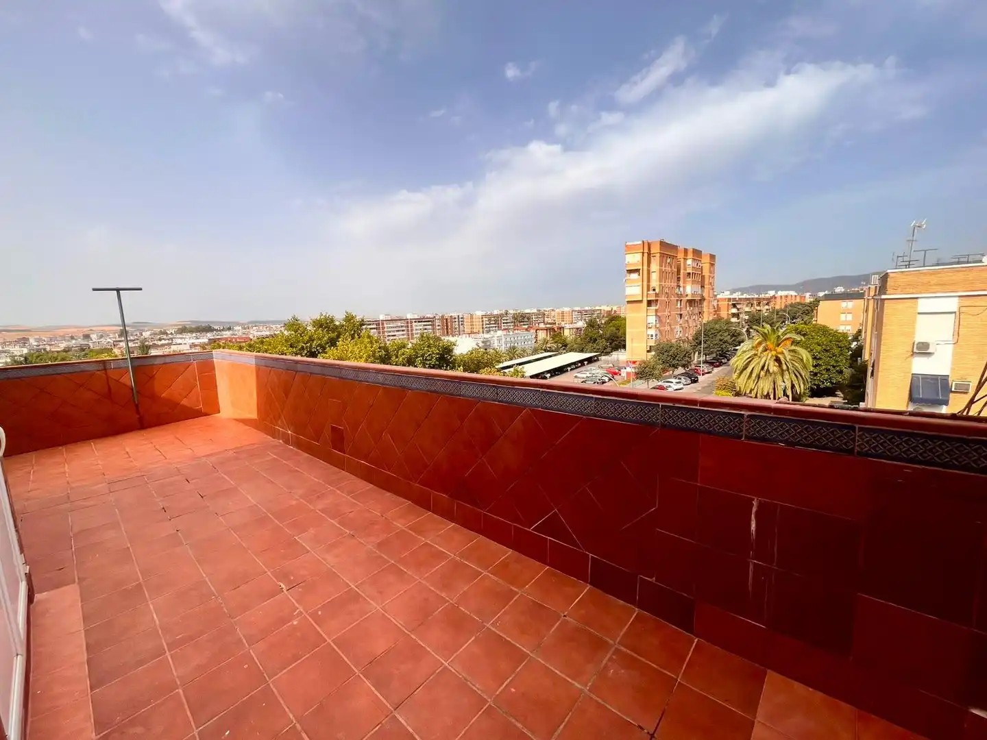 Terrasse von Dachboden zur Miete in Córdoba mit Klimaanlage und Terrasse