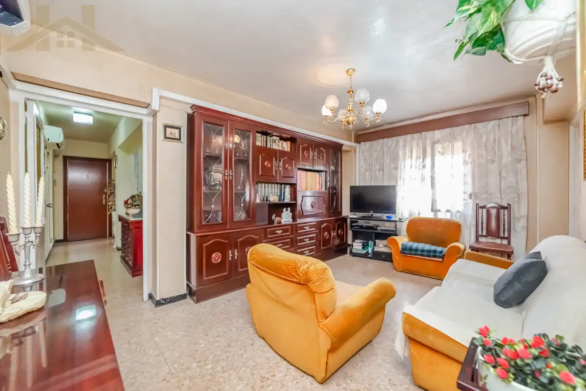 Sala de estar de Piso en venta en Madrid con Trastero