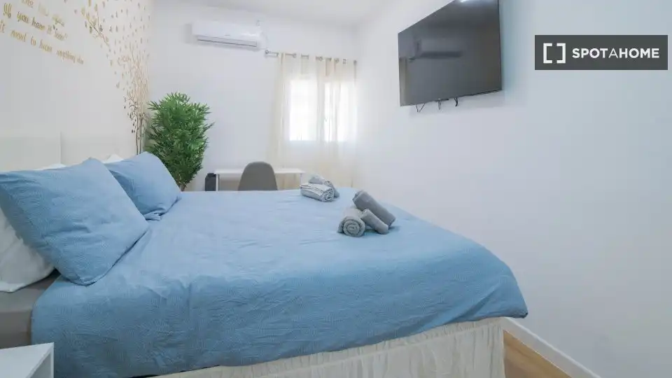 Bedroom of Flat for rent in Poblats Marítims