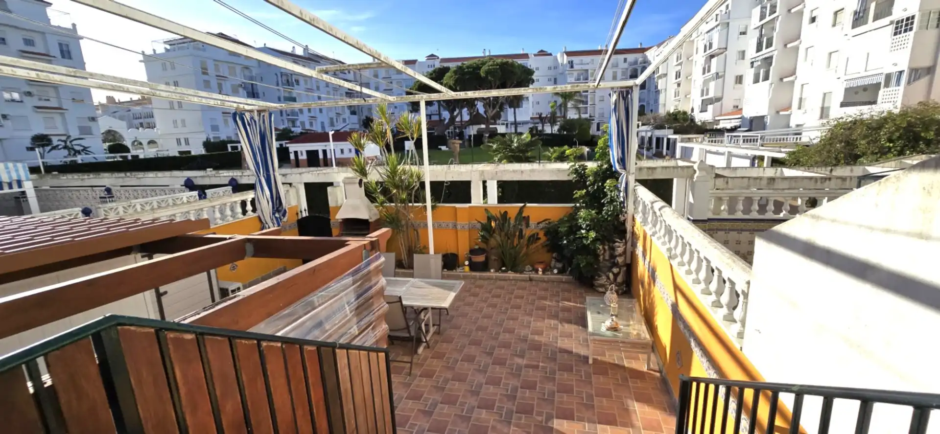 Jardín de Apartamento en venta en El Portil con Aire acondicionado, Piscina y Amueblado