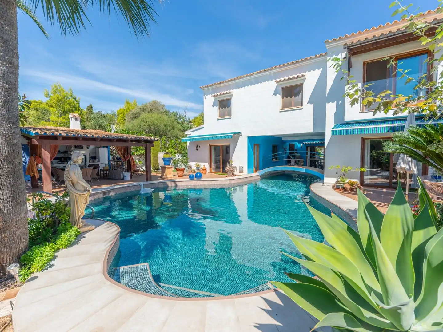 Swimming pool of Houses for sale in Benimeit - Tabaira