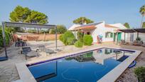 Garden of House or chalet for sale in Es Castell  with Air Conditioner, Private garden and Terrace