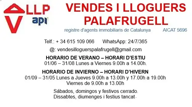 Vista exterior de Planta baja en venta en Palafrugell con Trastero y Horno