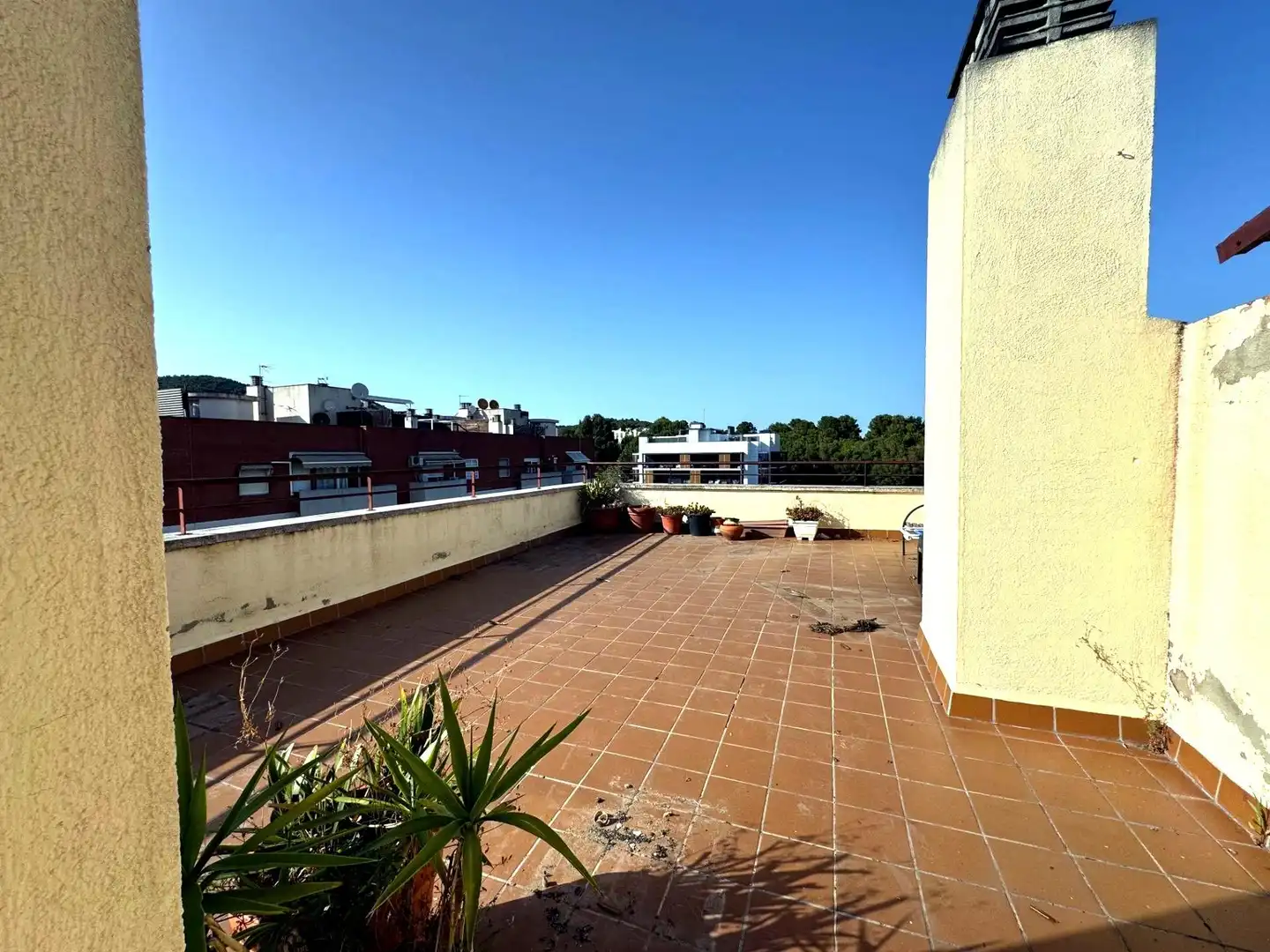 Terrasse von Dachboden zum Verkauf in Castelldefels mit Klimaanlage, Heizung und Parkett