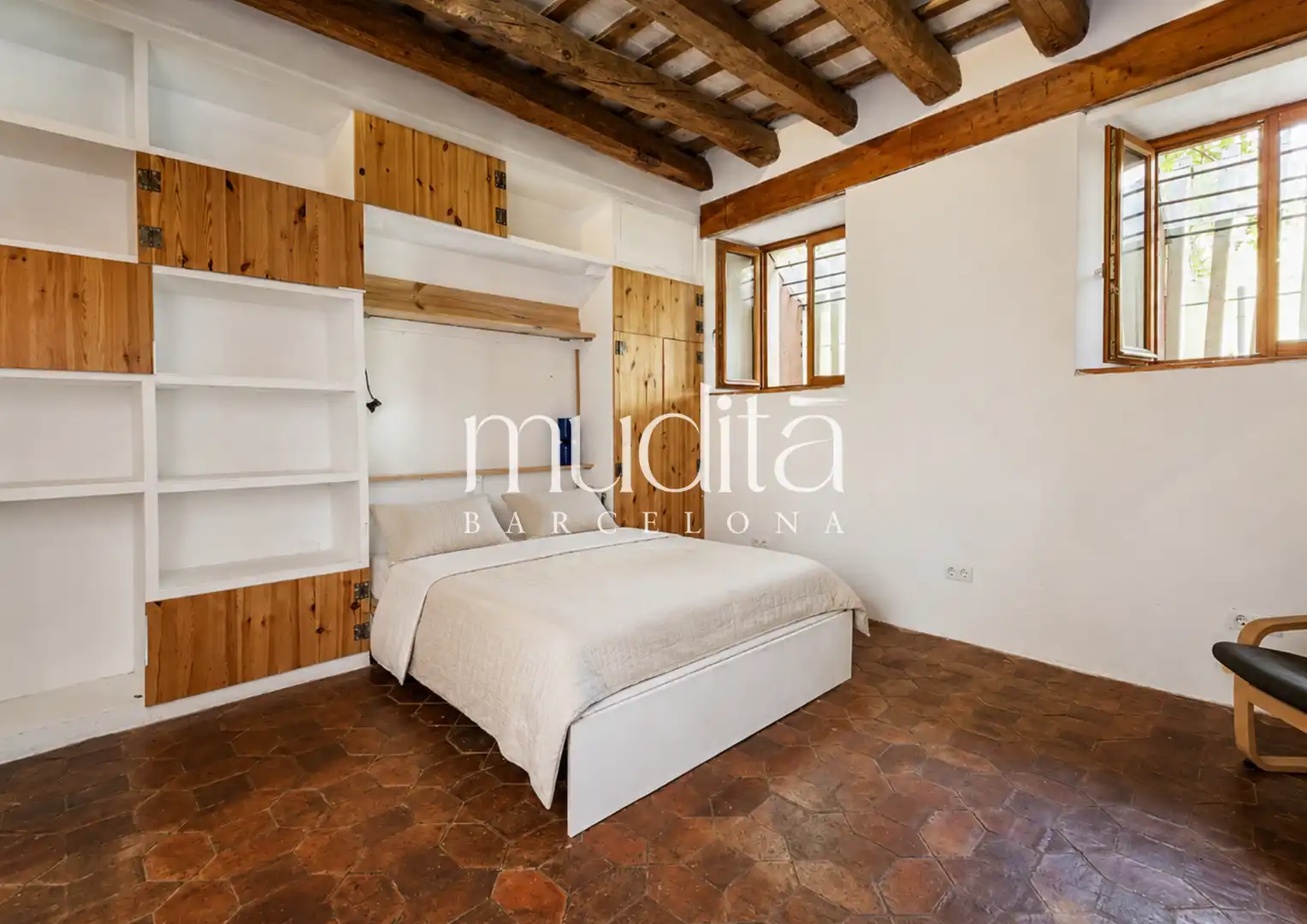 Bedroom of Apartments for sale in Barcelona  with Heating and Alarm