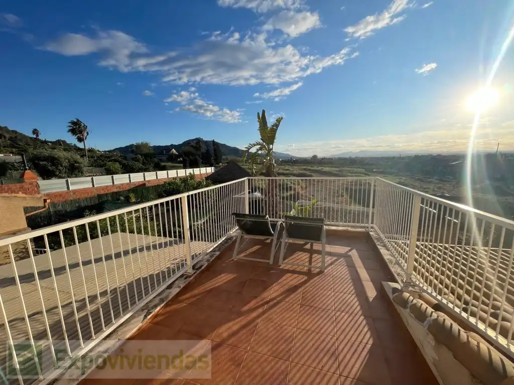 Terraza de Casa adosada en venta en Murcia