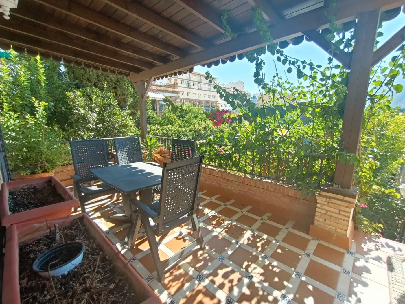 Terrace of Single-family semi-detached for sale in Cenes de la Vega  with Air Conditioner, Heating and Terrace