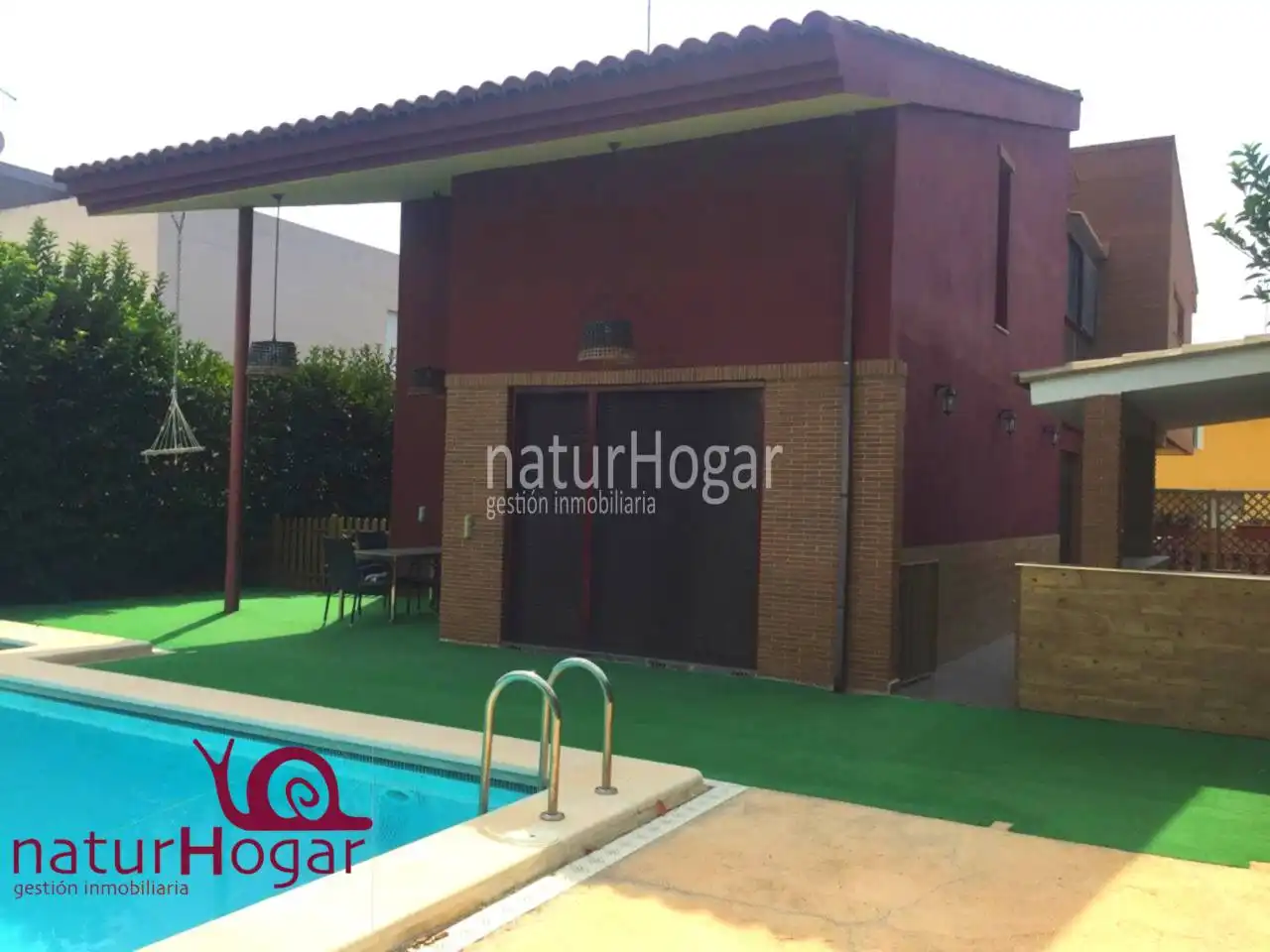Piscina de Casa o chalet de alquiler en Paterna con Calefacción, Jardín privado y Terraza