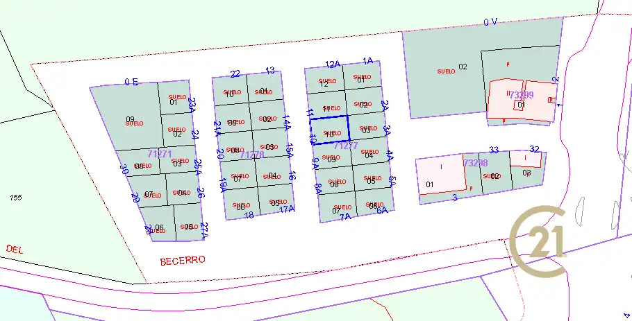 Residencial en venda en Cuevas del Becerro