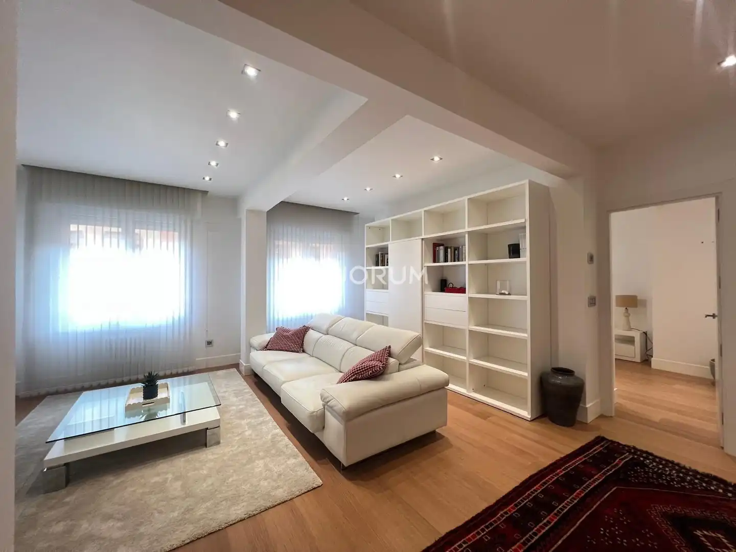 Living room of Flat for rent in Bilbao   with Heating and Furnished