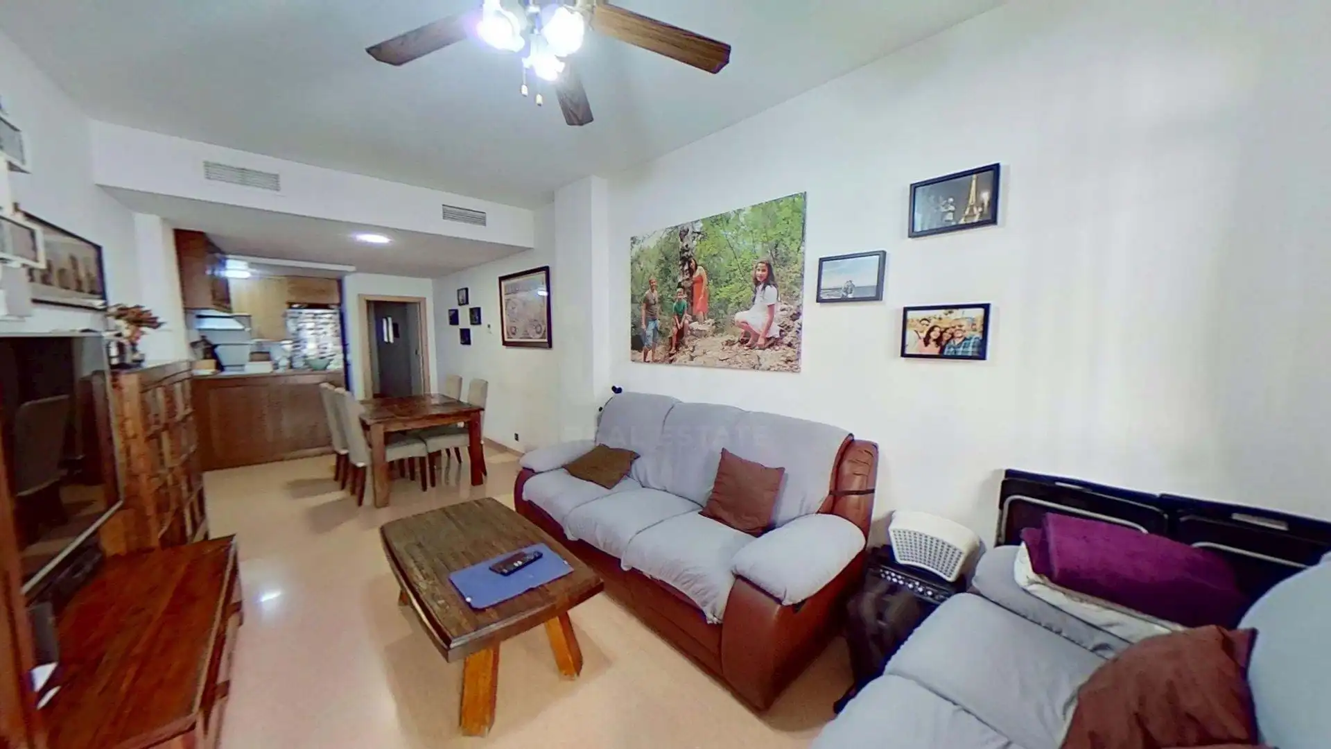 Sala de estar de Piso en venta en Alicante / Alacant con Aire acondicionado, Calefacción y Terraza