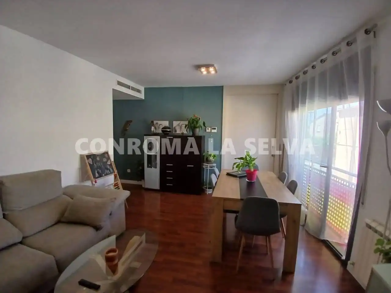 Sala d'estar de Pis en venda en Maçanet de la Selva amb Aire condicionat, Calefacció i Parquet