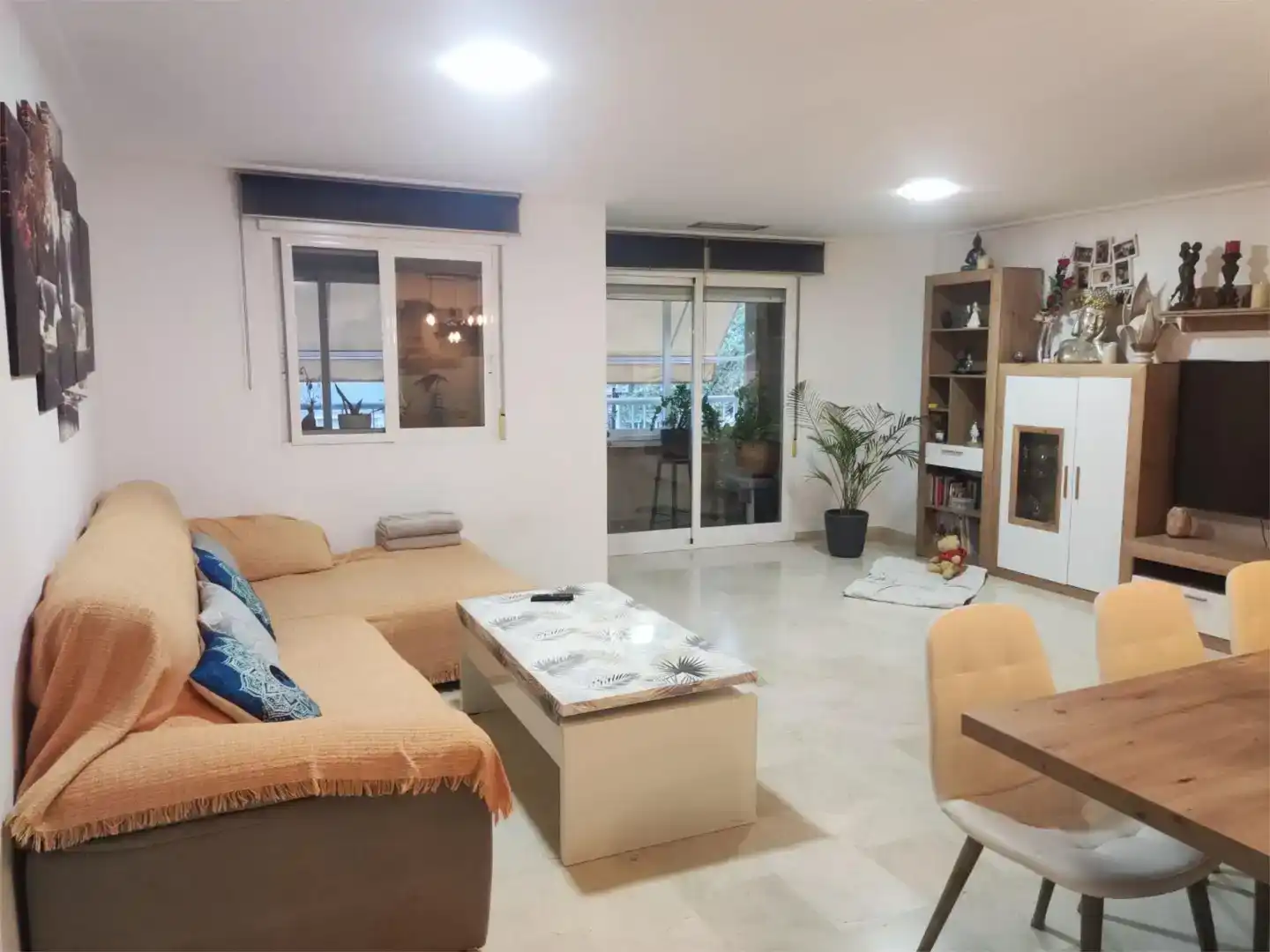 Sala d'estar de Pis en venda en Elche / Elx amb Aire condicionat, Traster i Balcó