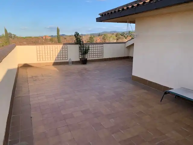 Terrasse von Dachboden zur Miete in Sant Cugat del Vallès mit Klimaanlage, Heizung und Terrasse