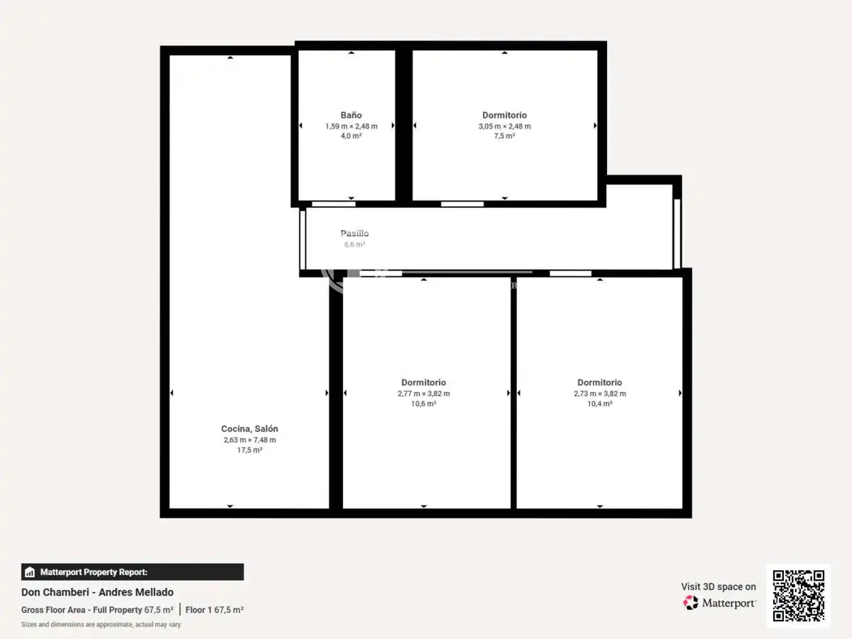 Piso en venta en Madrid con Aire acondicionado, Calefacción y Amueblado