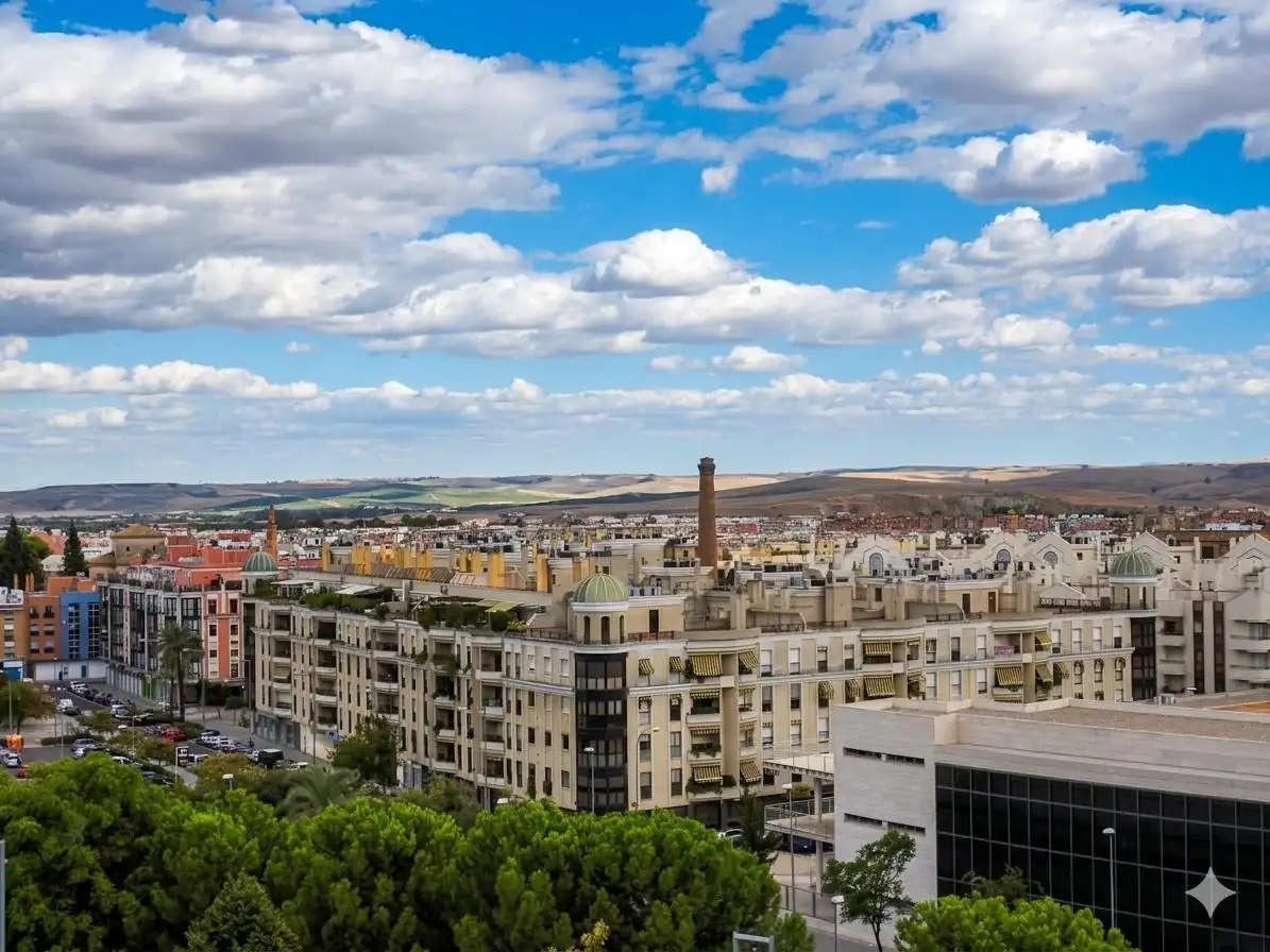 Exterior view of Duplexes for rent in Córdoba  with Air Conditioner, Terrace and Balcony