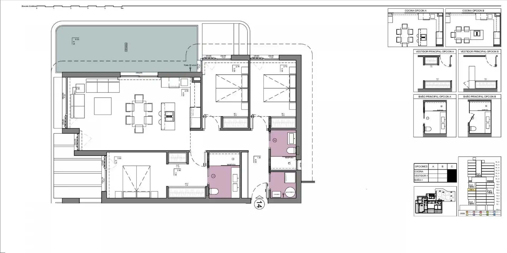 Apartment with pool for sale in Zona Levante - Playa Fossa, imagen 29