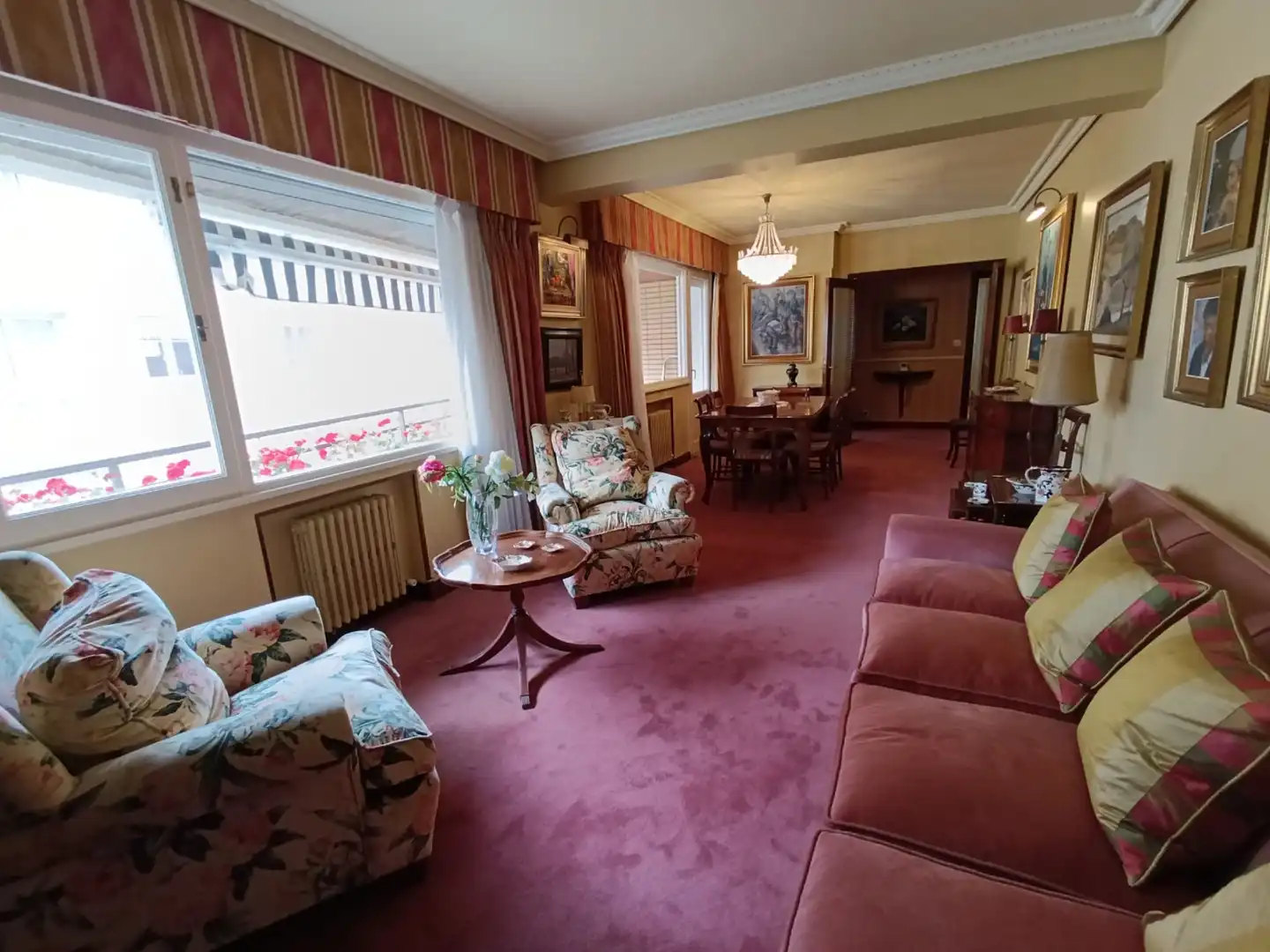 Sala de estar de Piso en venta en Getxo  con Calefacción, Terraza y Trastero