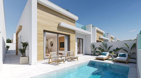Melora El Jimenado  Villas modernas de una planta con piscina privada y solárium en Murcia