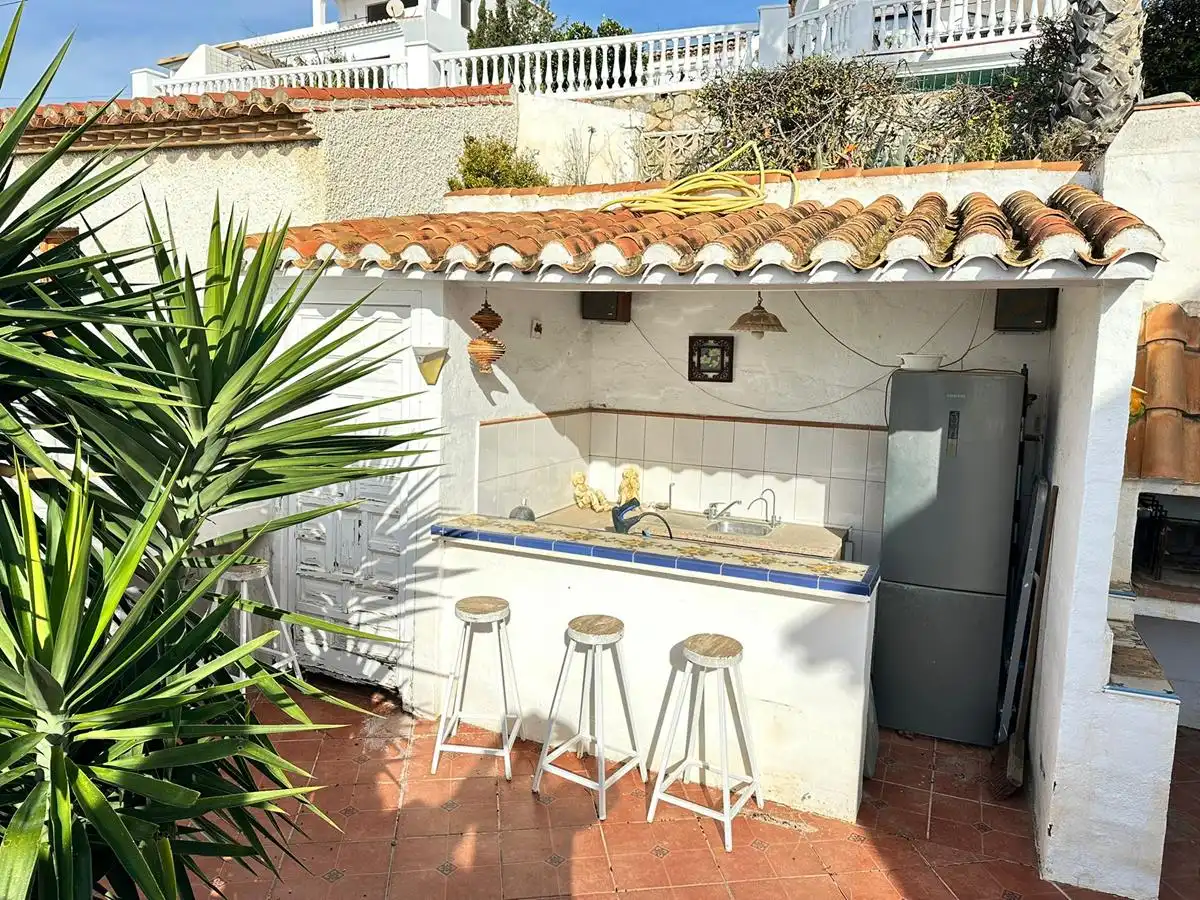Garten von Haus oder Chalet zum Verkauf in Salobreña mit Klimaanlage, Terrasse und Schwimmbad