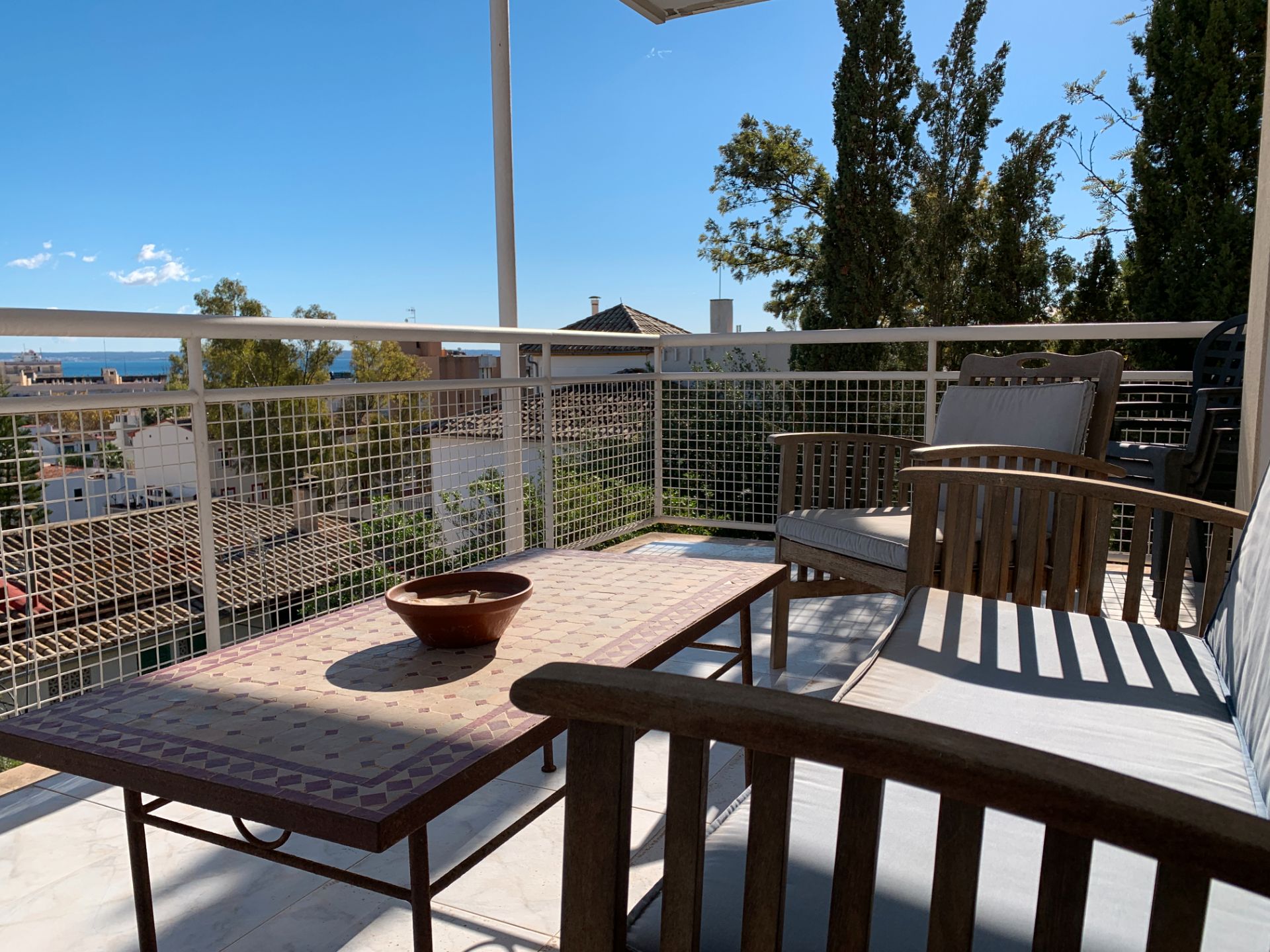 Terrace of Flat to rent in  Palma de Mallorca  with Air Conditioner, Terrace and Furnished