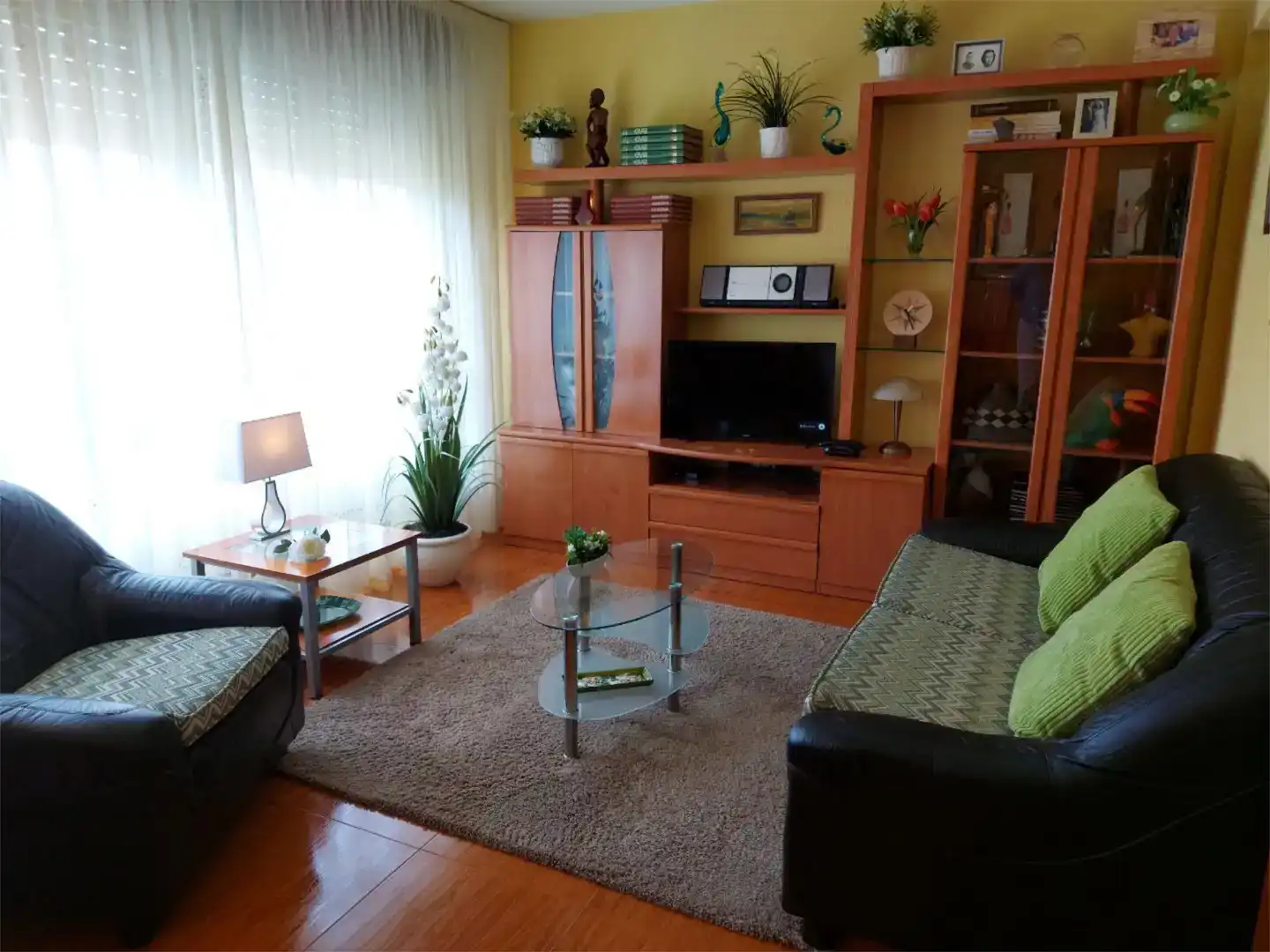 Sala d'estar de Pis en venda en Carreño amb Aire condicionat, Jardí privat i Moblat