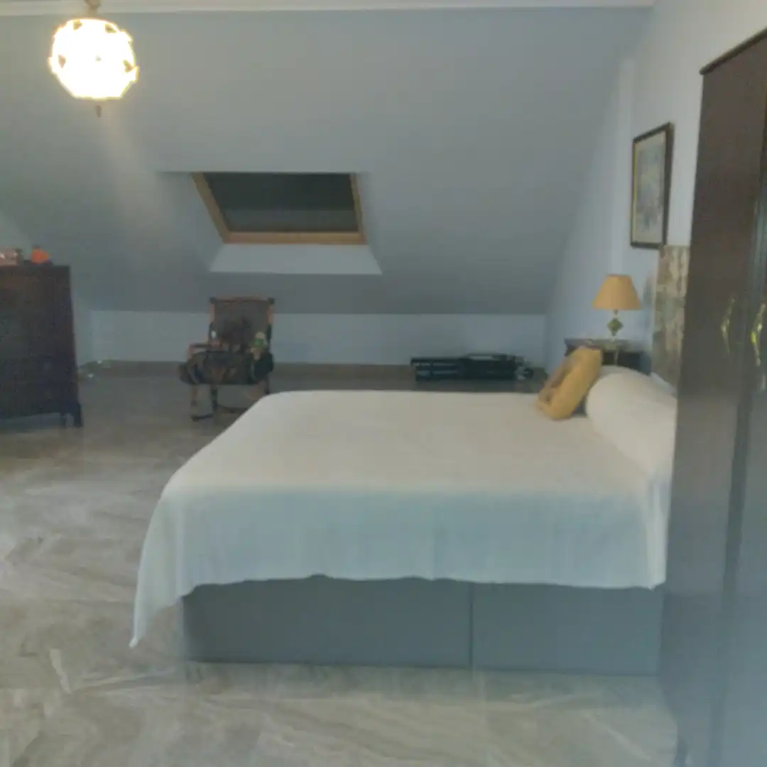 Dormitori de Casa o xalet en venda en El Escorial amb Calefacció, Jardí privat i Parquet