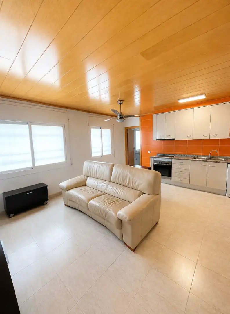 Sala de estar de Piso en venta en Argentona con Amueblado