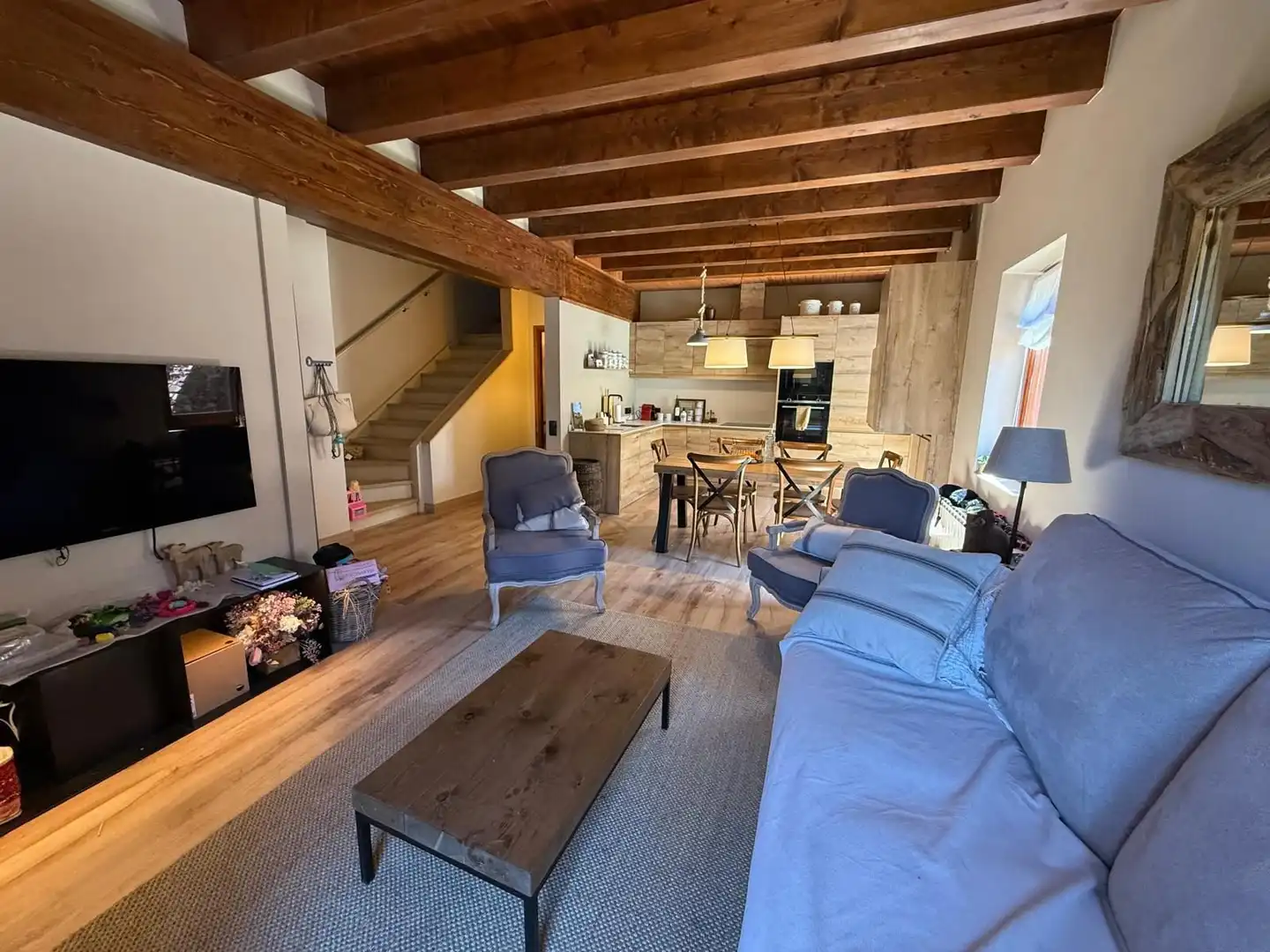 Sala de estar de Casa o chalet en venta en Alp con Calefacción, Piscina y Piscina comunitaria
