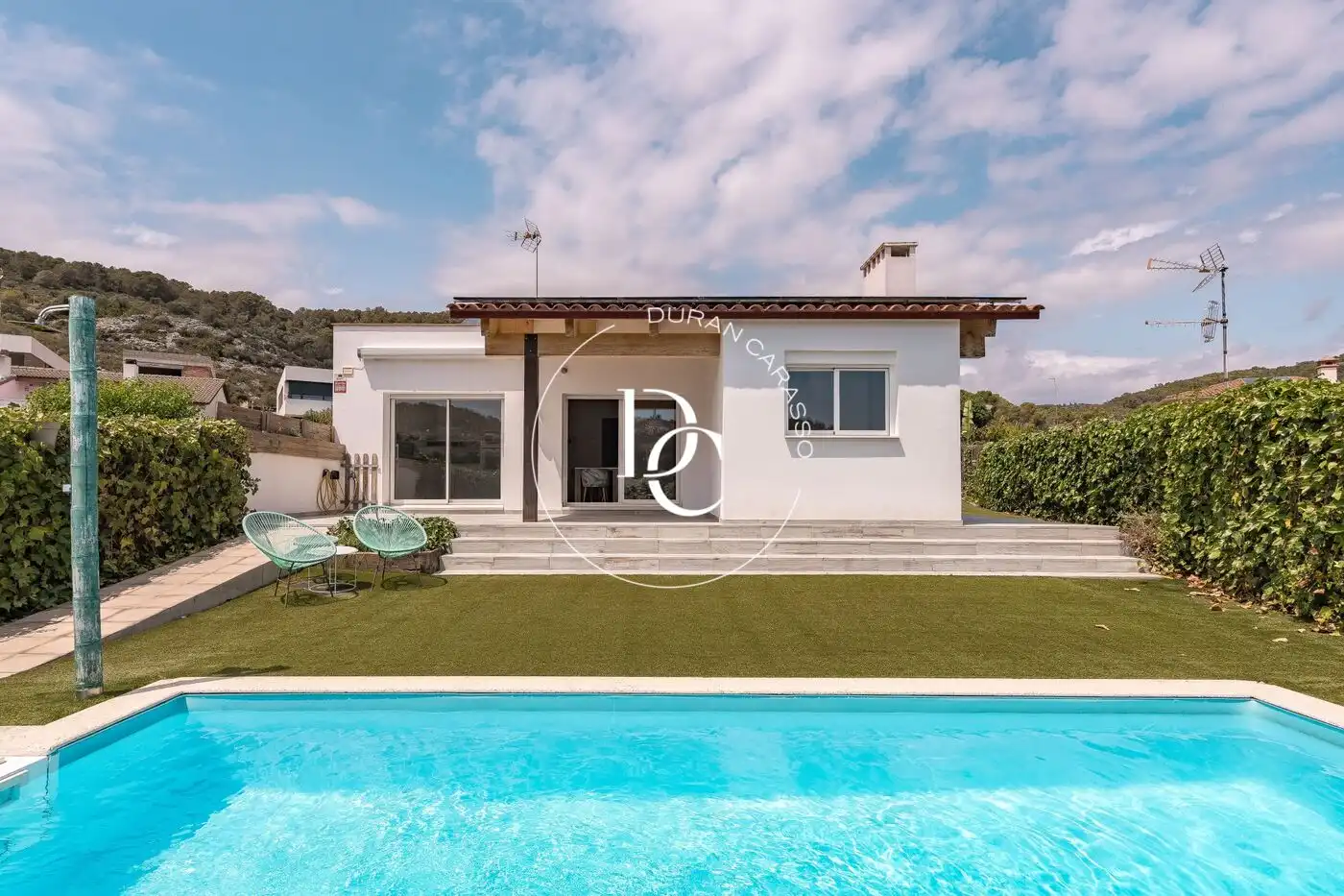 Vista exterior de Casa o chalet en venta en Sant Pere de Ribes con Aire acondicionado, Calefacción y Jardín privado
