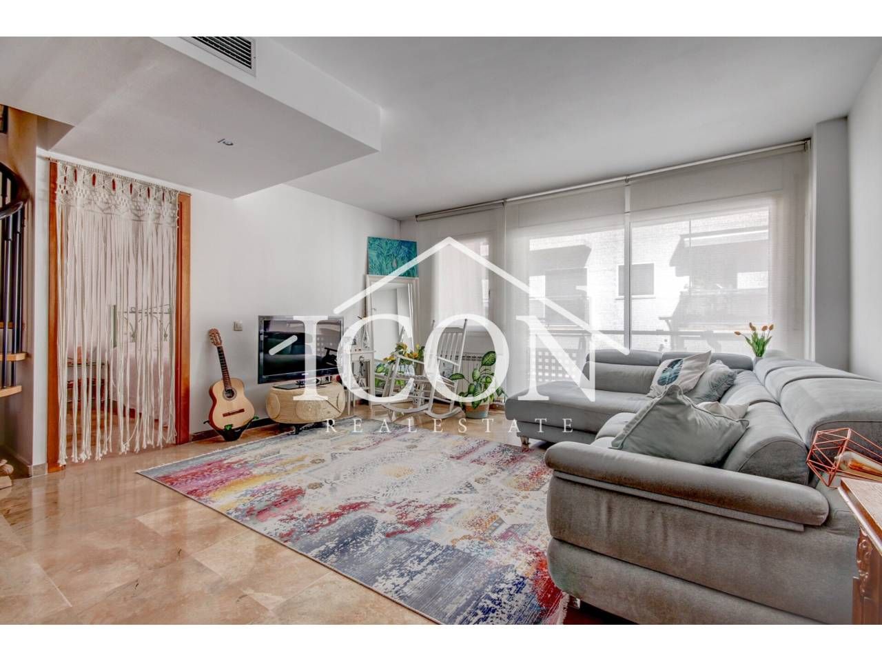Living room of Attic for sale in Gavà  with Heating, Terrace and Storage room