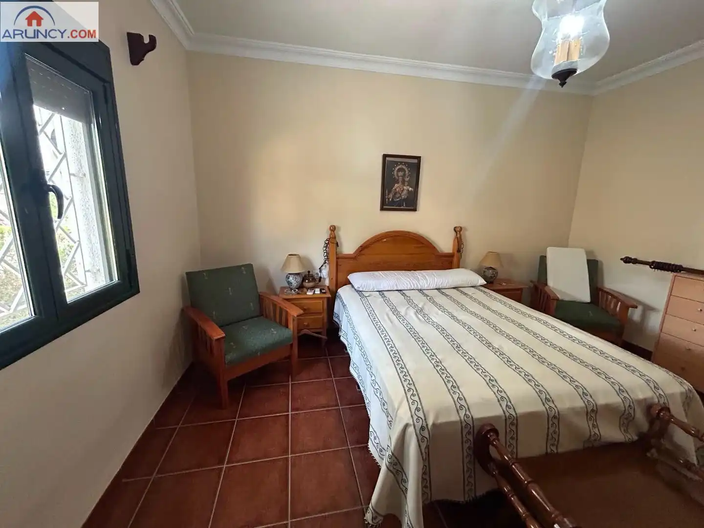 Bedroom of Houses for rent in Alcalá de Guadaira  with Air Conditioner, Private garden and Terrace