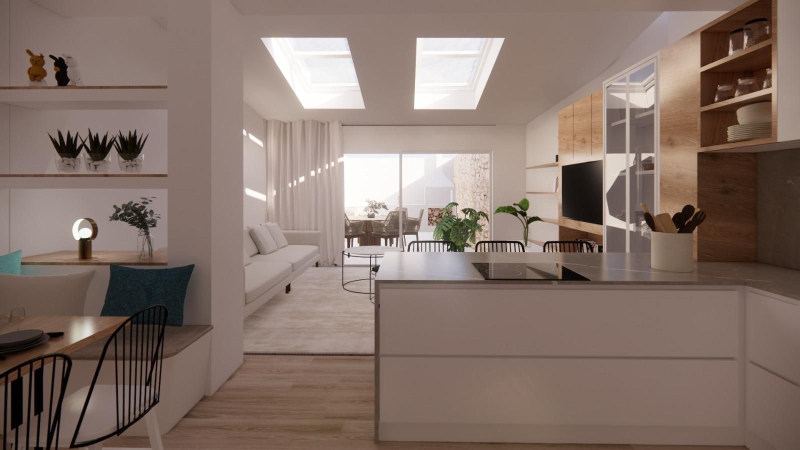 Cuina de Casa o xalet en venda en Santomera