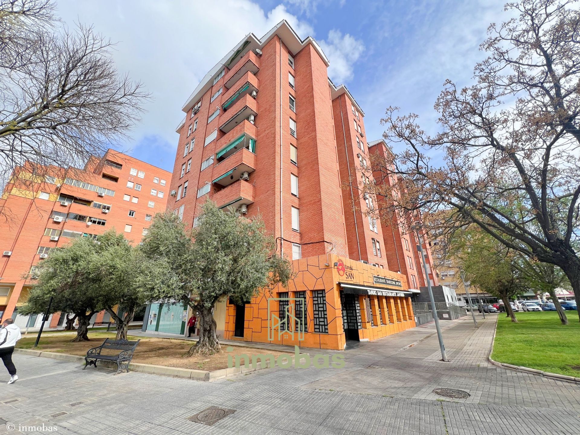Exterior view of Flat for sale in Badajoz Capital  with Air Conditioner