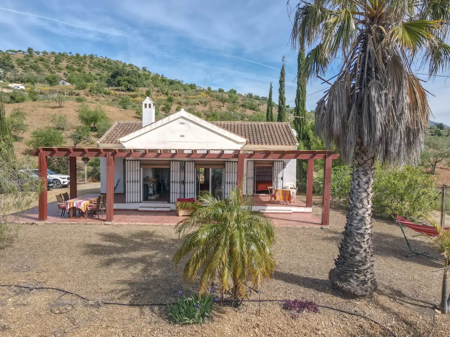 Exterior view of Houses for sale in Tolox  with Air Conditioner, Private garden and Swimming Pool
